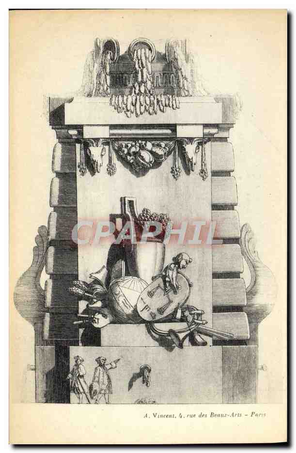 CPA Fantaisie Decor antique