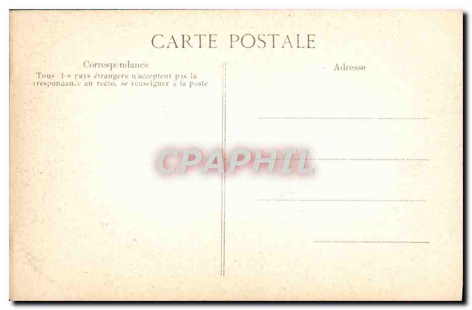 CPA Fantaisie Decor antique — Rückseite