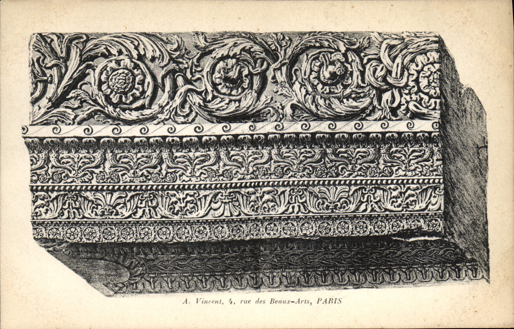CPA Fantaisie Decor antique