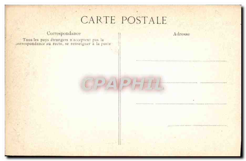 CPA Fantaisie Decor antique — Verso