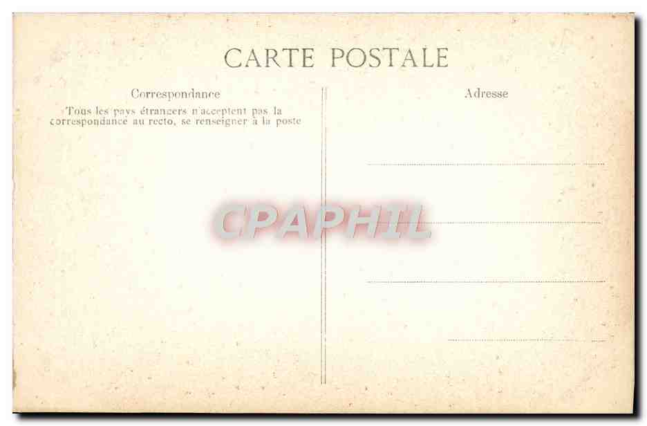 CPA Fantaisie Decor antique — Verso