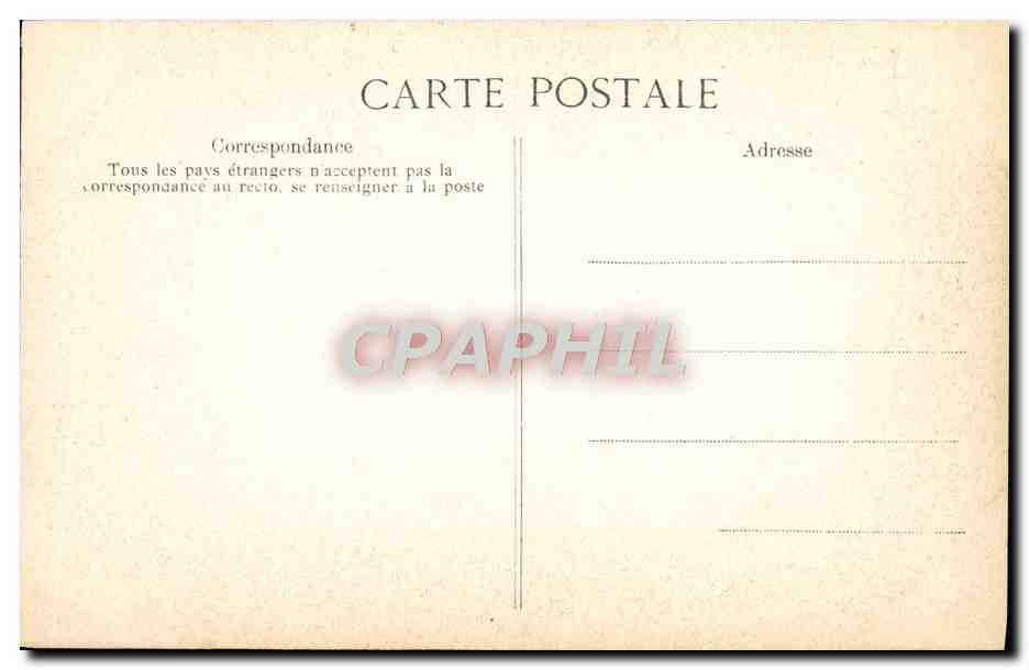 CPA Fantaisie Decor antique — Verso