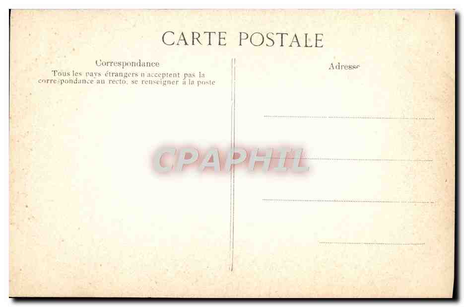 CPA Fantaisie Decor antique — Rückseite