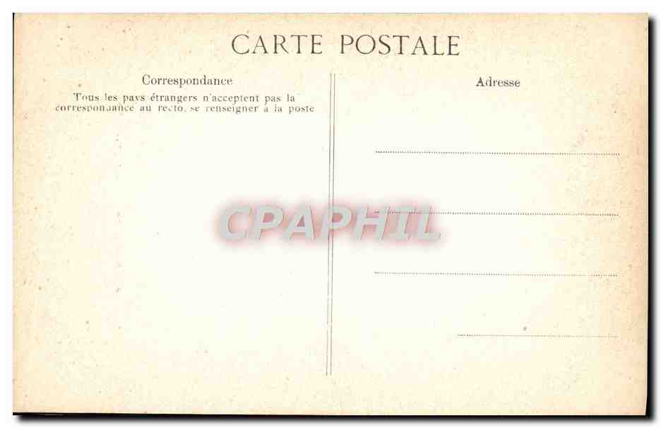 CPA Fantaisie Decor antique — Verso