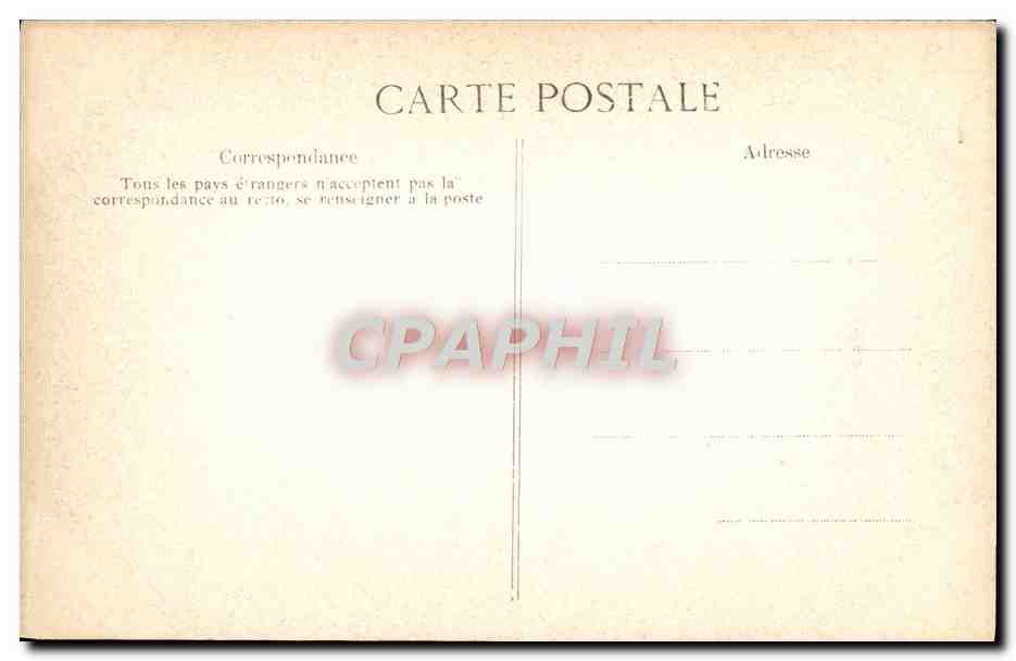 CPA Fantaisie Decor antique — Verso