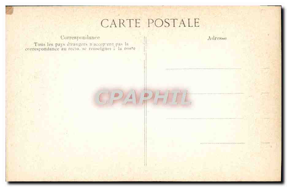CPA Fantaisie Decor antique — Back