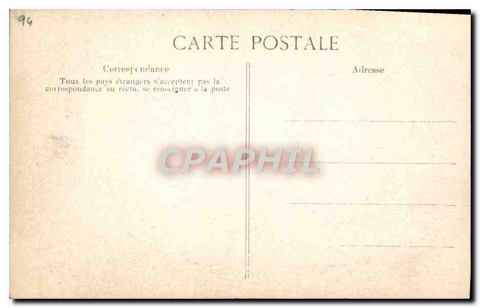 CPA Fantaisie Decor antique Griffon — Verso