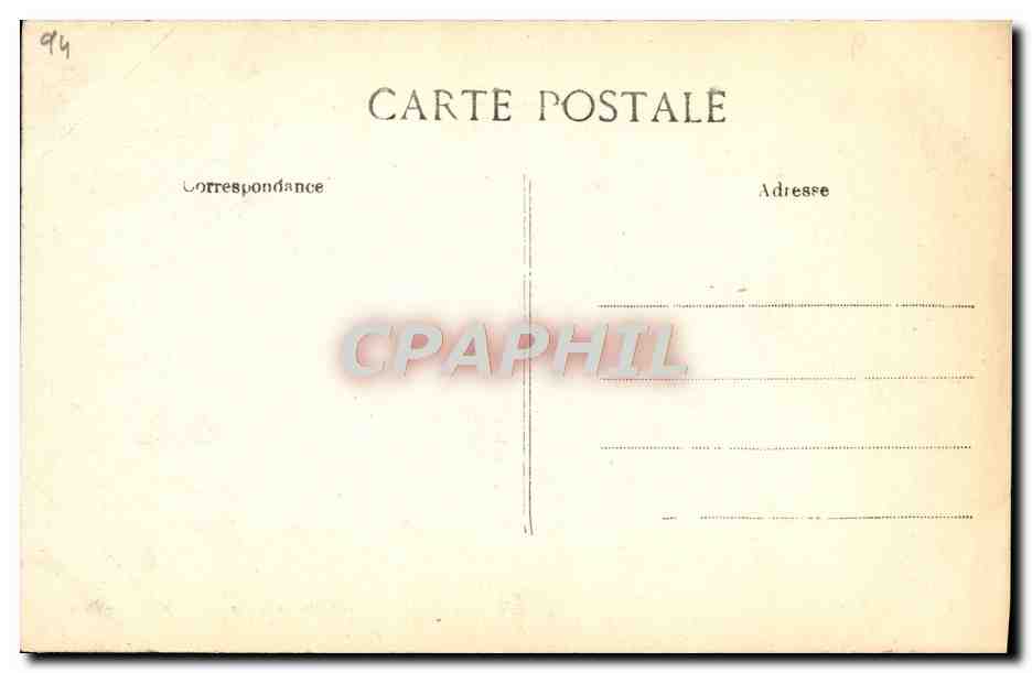CPA Fantaisie Decor antique Orgue — Rückseite