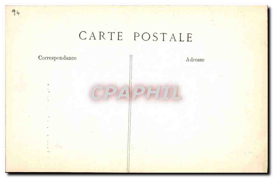 CPA Fantaisie Decor antique — Verso