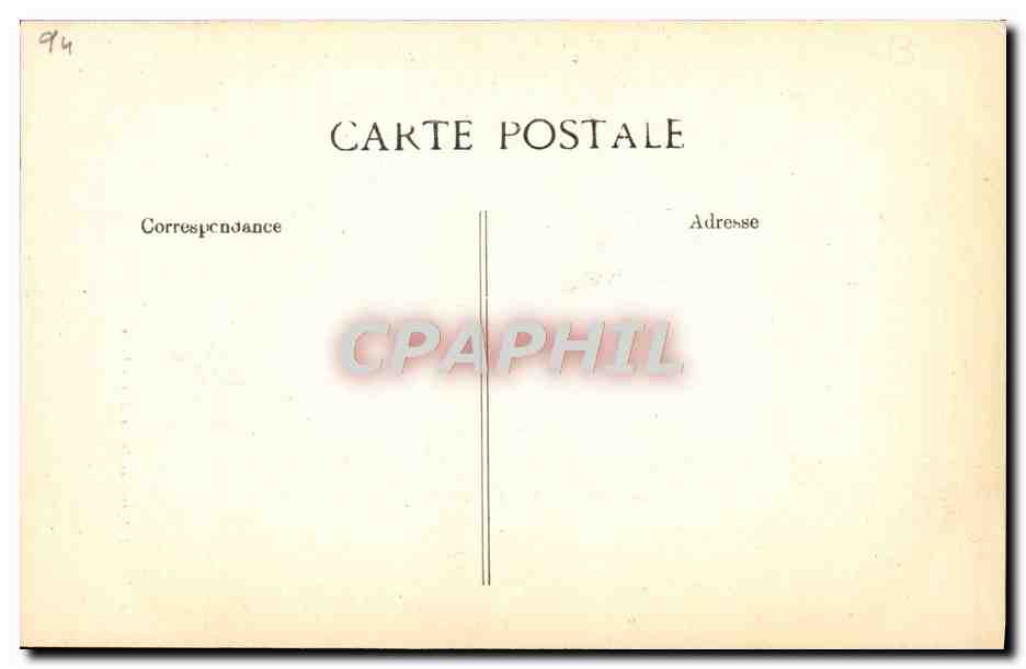 CPA Fantaisie Decor antique — Verso