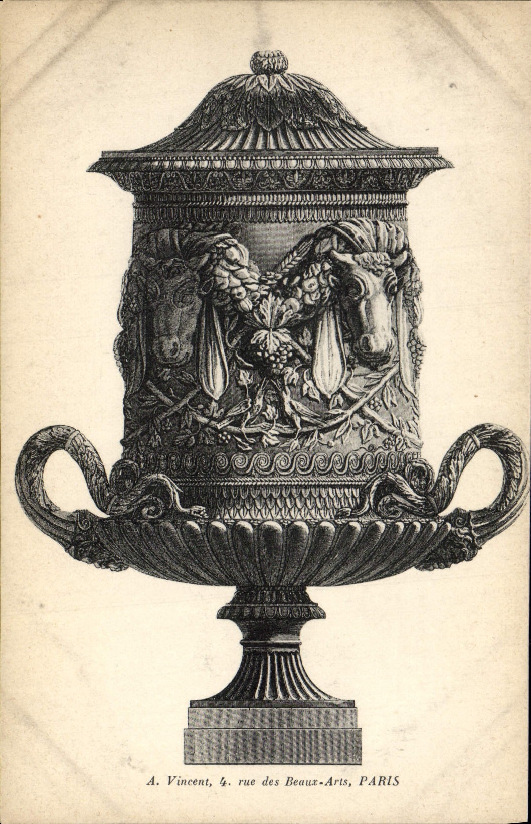CPA Fantaisie Decor antique