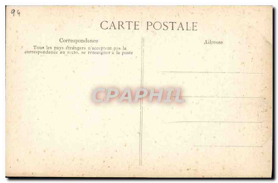 CPA Fantaisie Decor antique — Verso