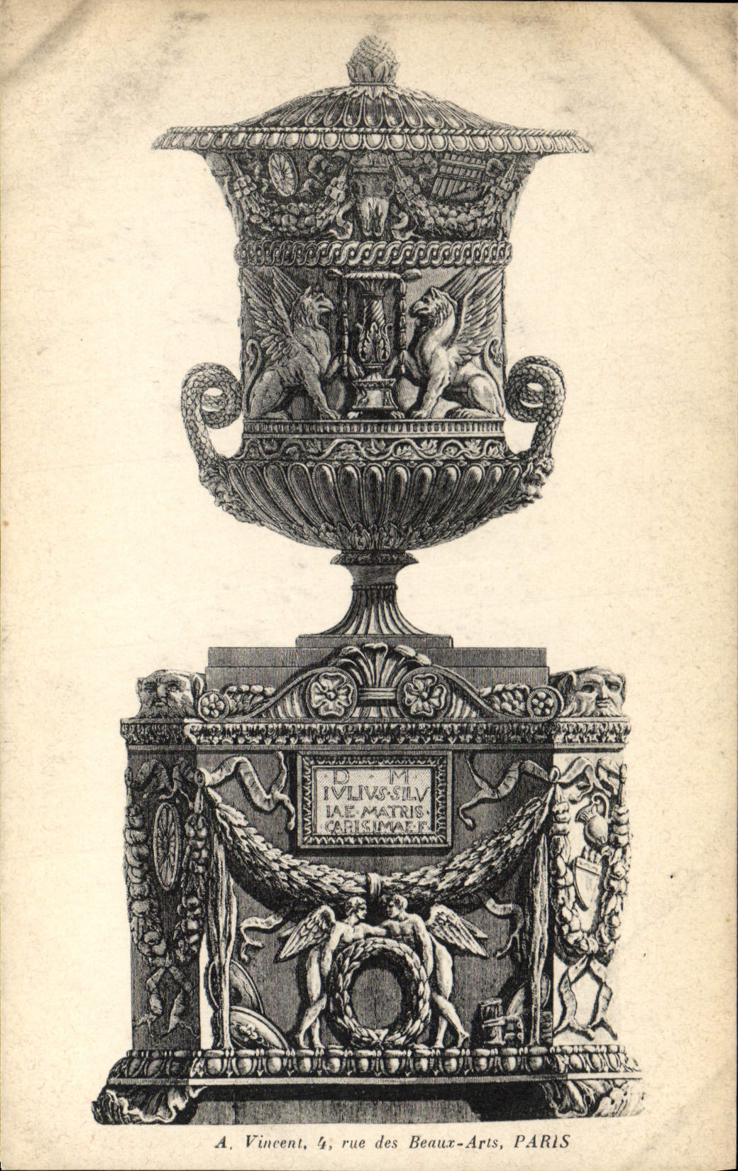 CPA Fantaisie Decor antique