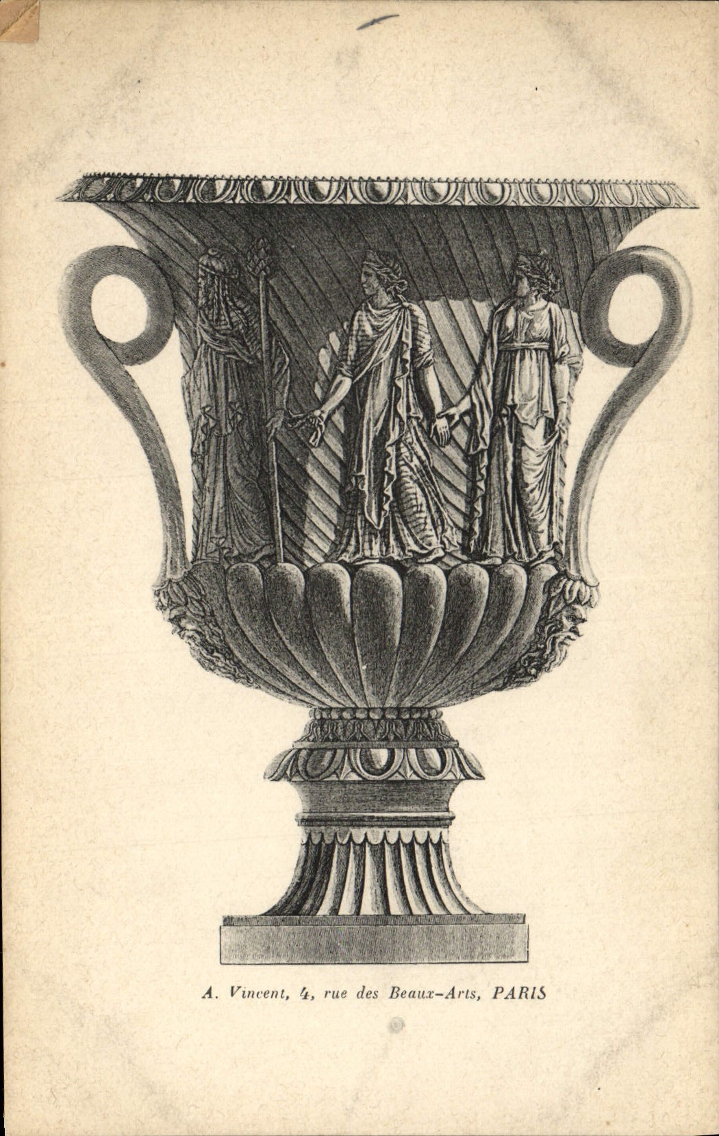 CPA Fantaisie Decor antique