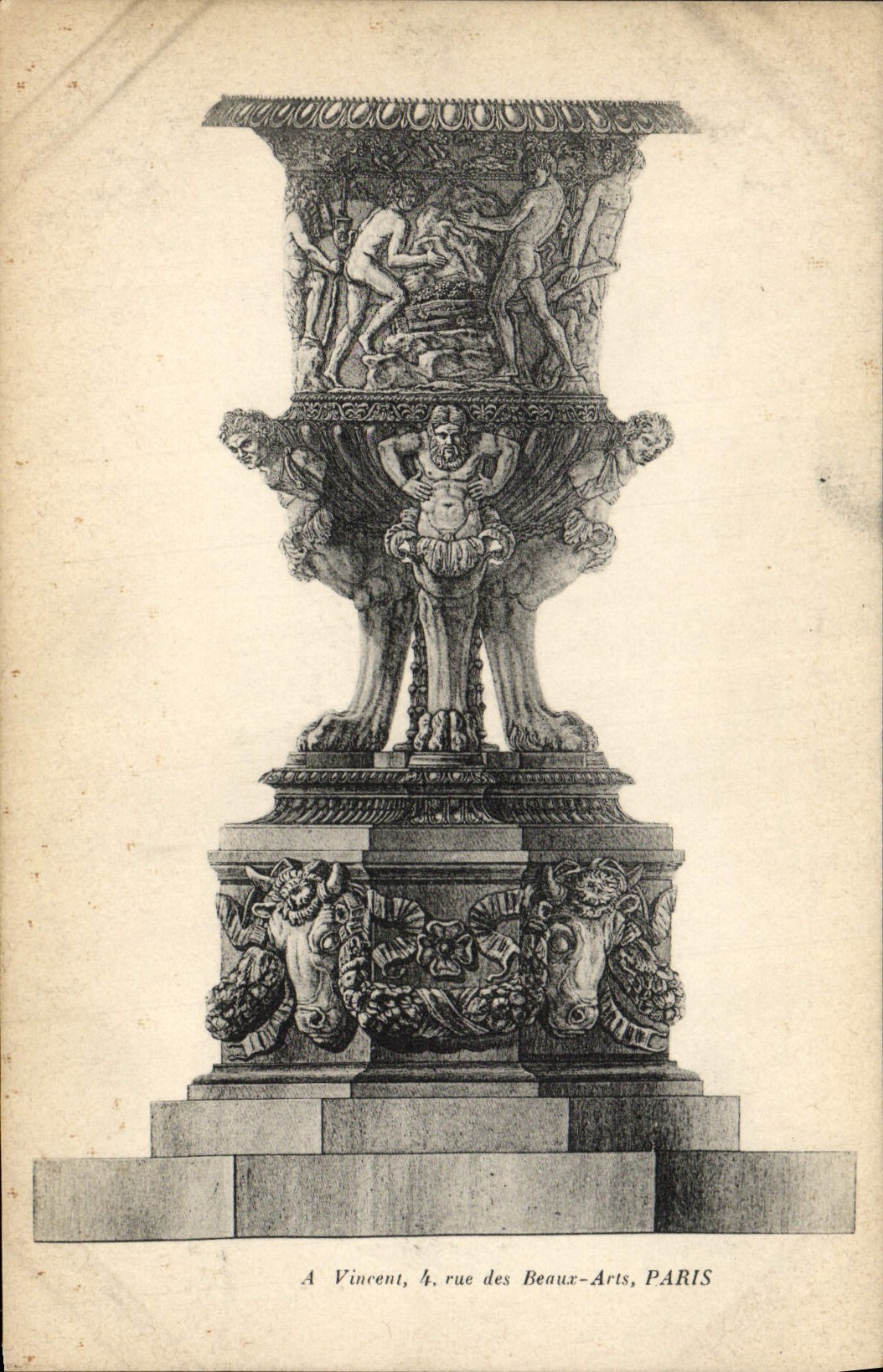 CPA Fantaisie Decor antique