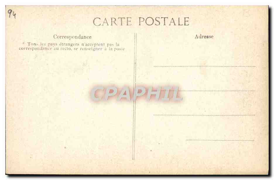 CPA Fantaisie Decor antique — Rückseite