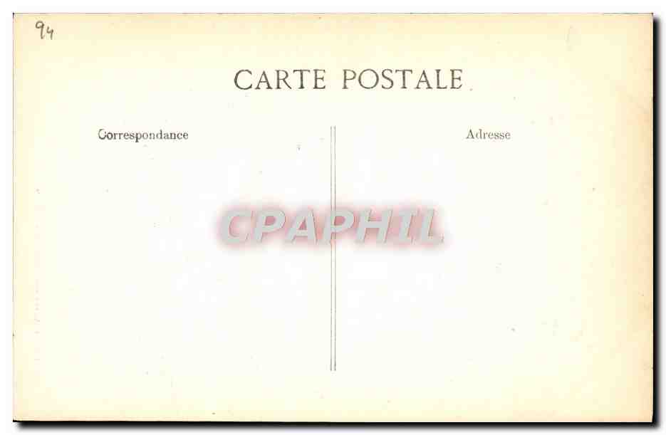 CPA Fantaisie Decor antique — Rückseite