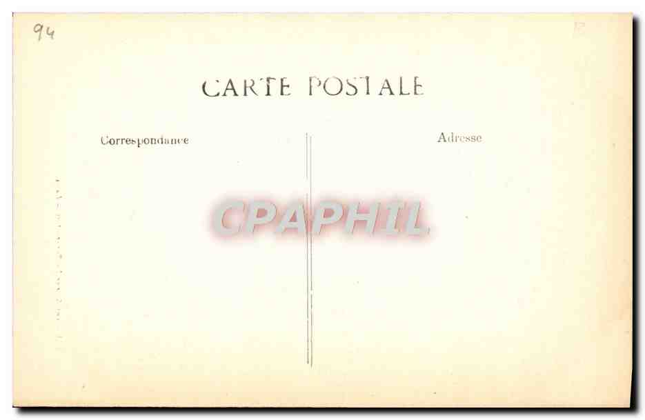 CPA Fantaisie Decor antique — Rückseite