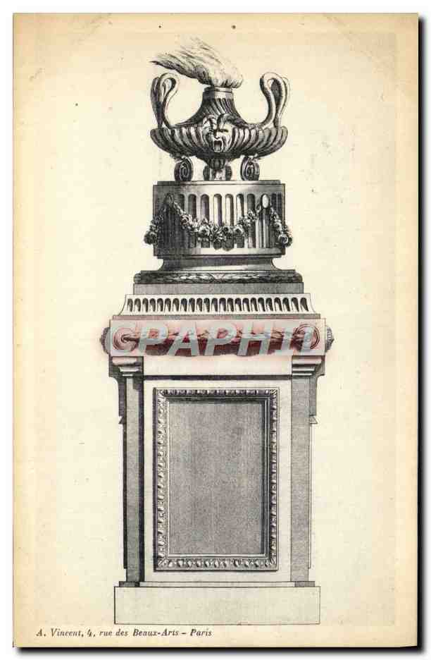 CPA Fantaisie Decor antique