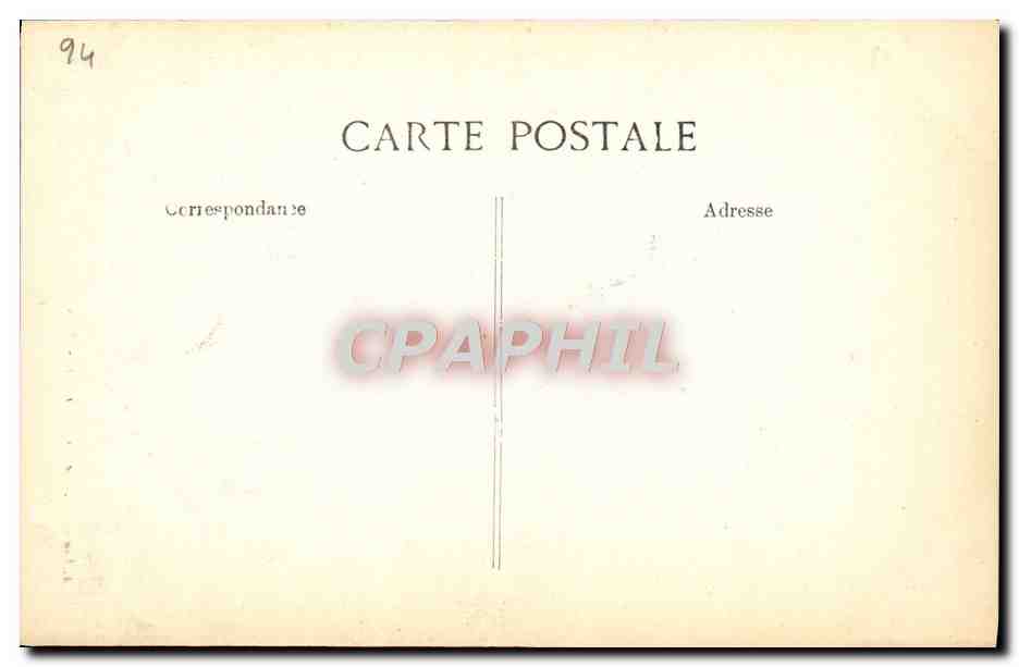 CPA Fantaisie Decor antique — Rückseite
