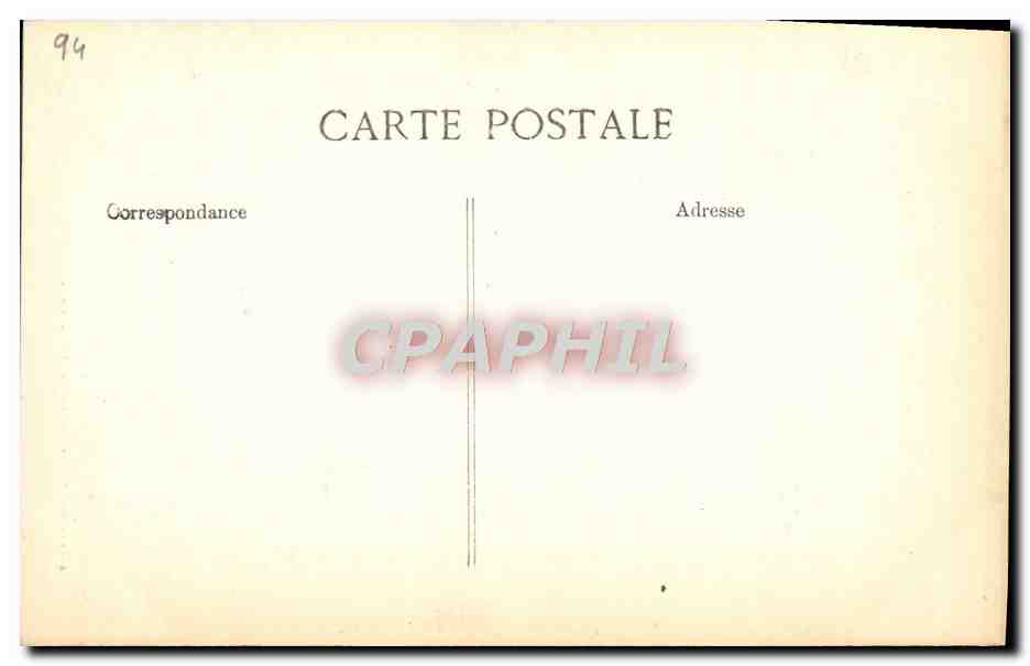 CPA Fantaisie Decor antique — Verso