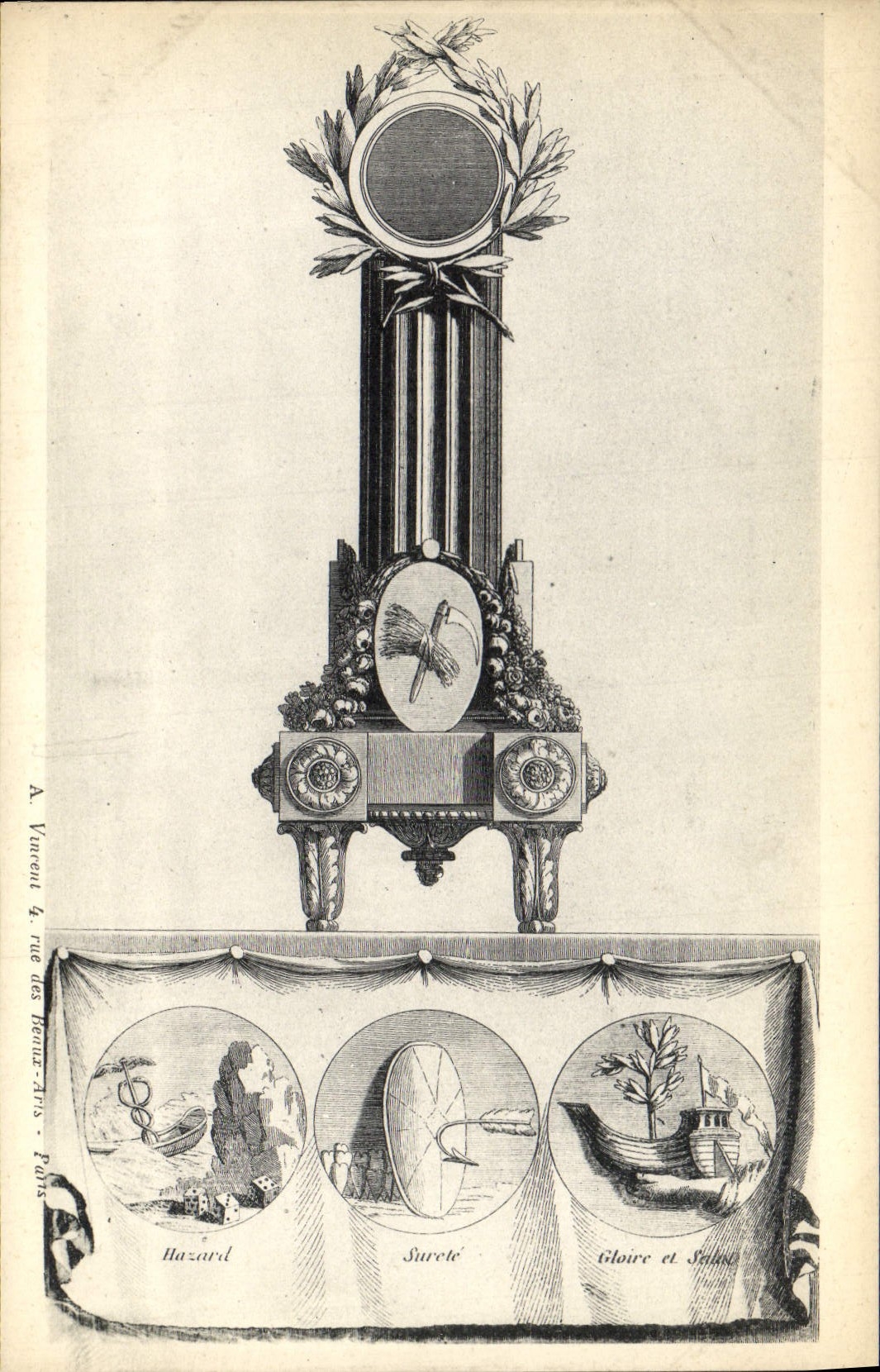 CPA Fantaisie Decor antique