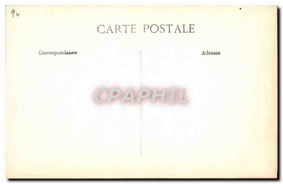 CPA Fantaisie Decor antique — Verso