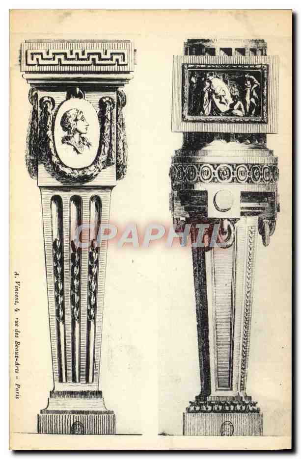 CPA Fantaisie Decor antique