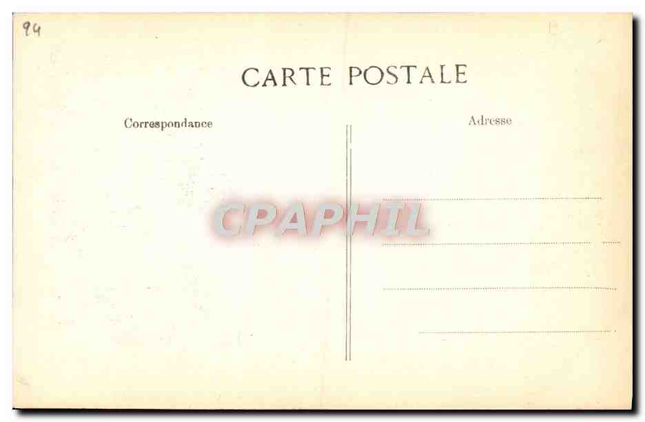 CPA Fantaisie Decor antique — Verso