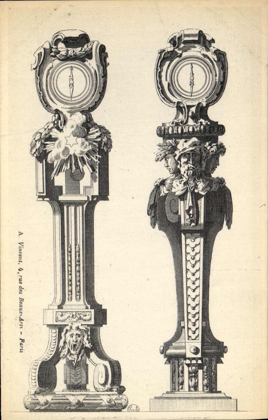 CPA Fantaisie Decor antique