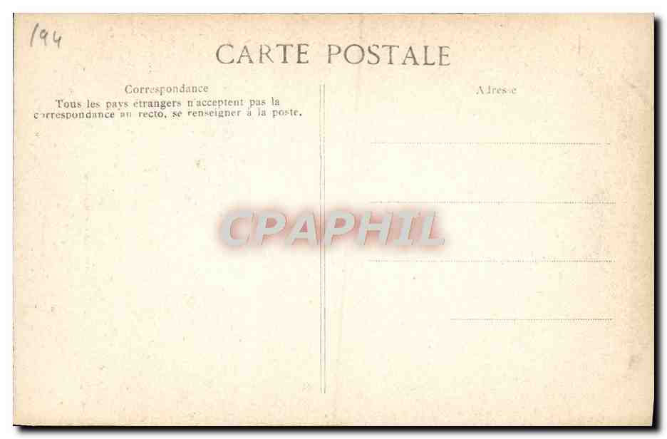 CPA Fantaisie Decor antique — Verso