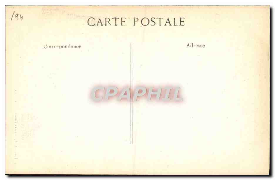 CPA Fantaisie Decor antique Aigle — Verso
