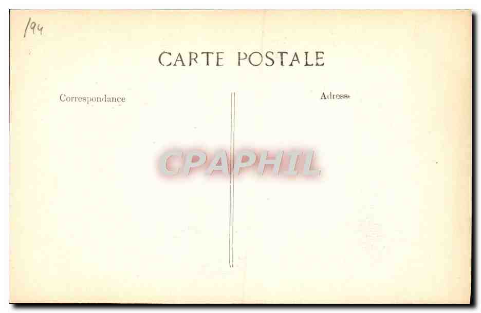 CPA Fantaisie Decor antique — Verso