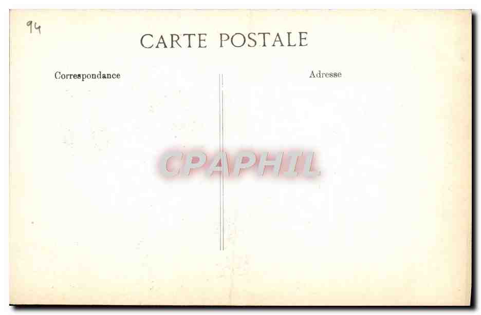 CPA Fantaisie Decor antique — Rückseite