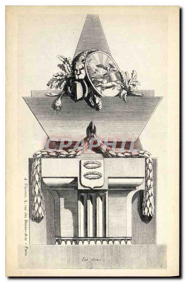 CPA Fantaisie Decor antique