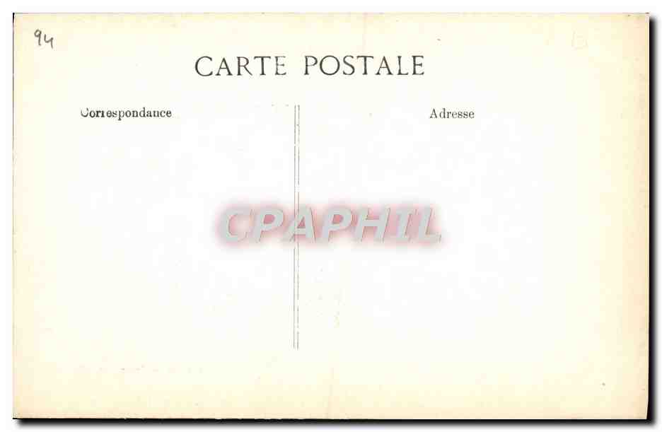 CPA Fantaisie Decor antique — Verso