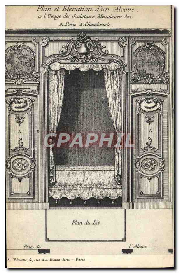 CPA Fantaisie Decor antique