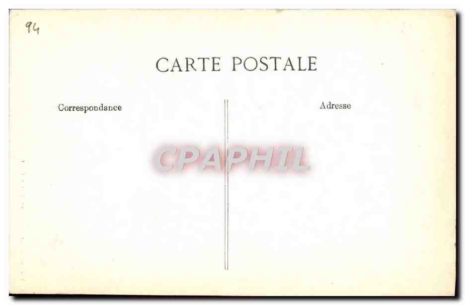 CPA Fantaisie Decor antique — Verso