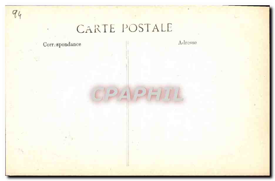 CPA Fantaisie Decor antique — Verso