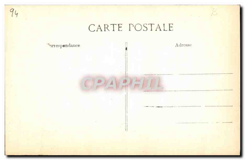 Dessin de Buffet — Nécessaires aux Sculpteurs et Menuisiers — A. Vincent, 4, rue des Beaux-Arts - Paris — Verso