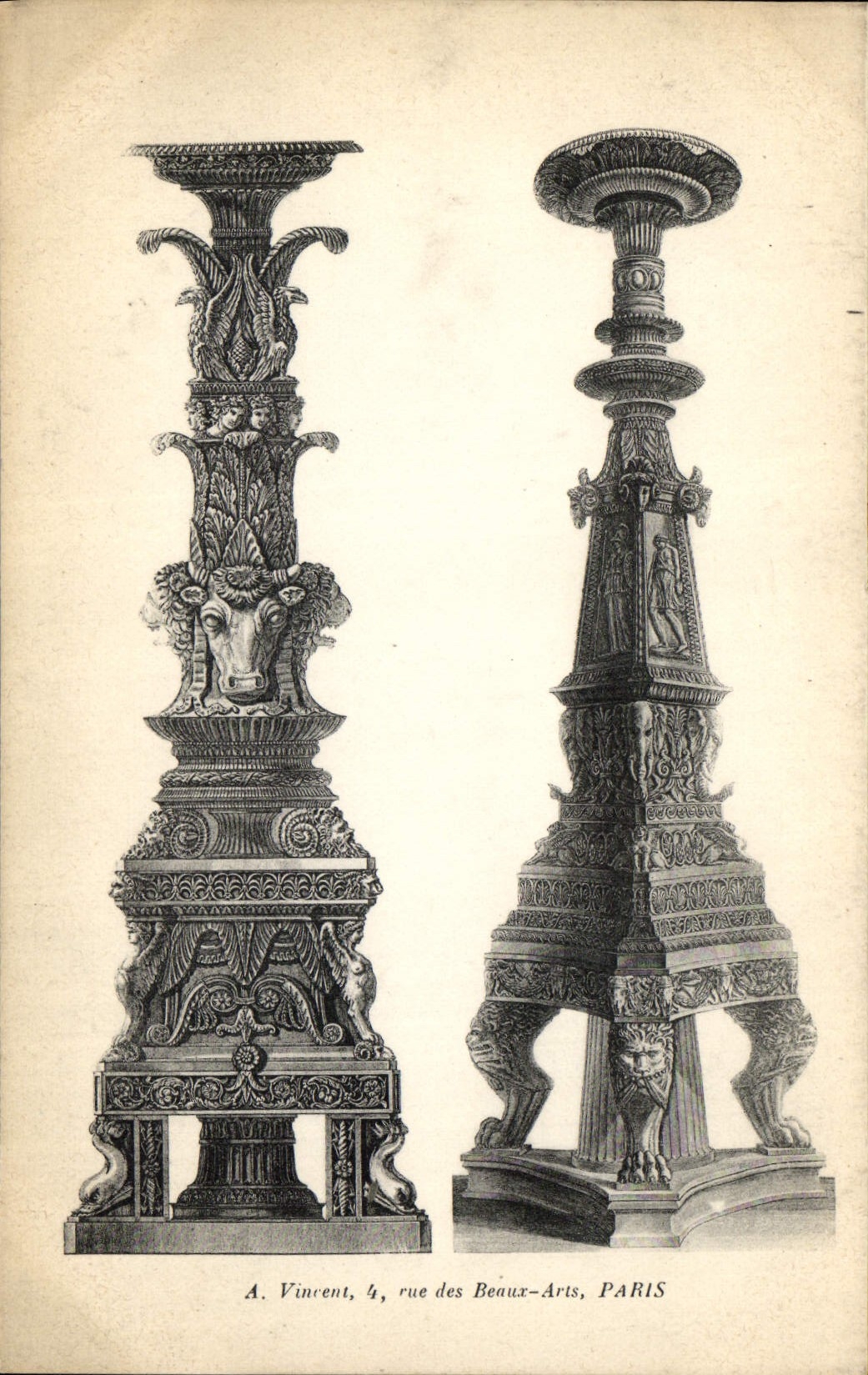 CPA Fantaisie Decor antique