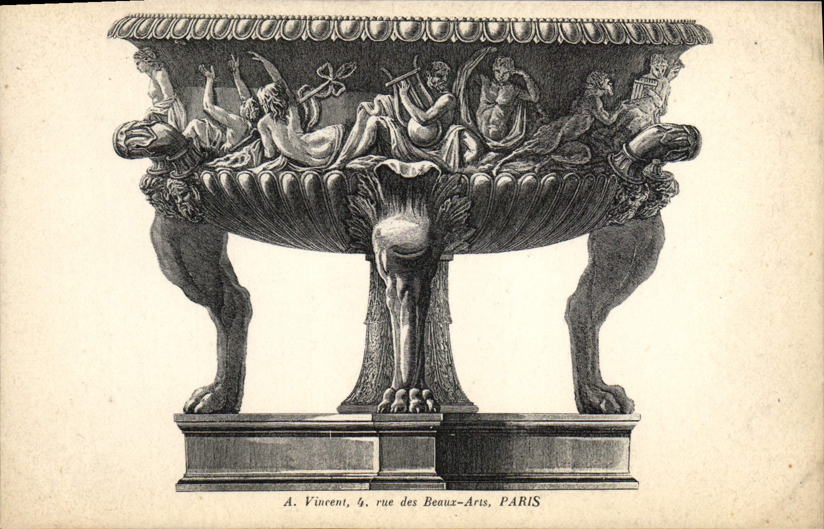 CPA Fantaisie Decor antique