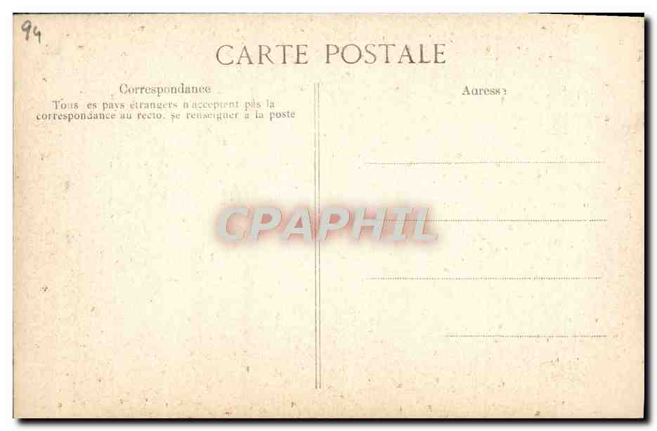 CPA Fantaisie Decor antique — Rückseite