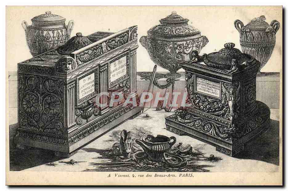CPA Fantaisie Decor antique