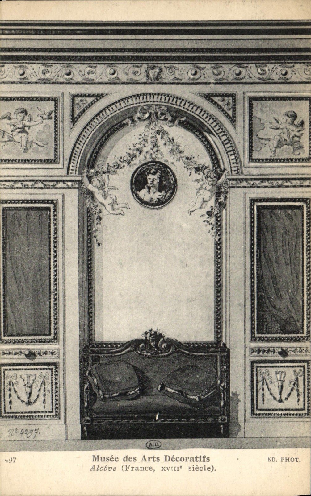CPA Fantaisie Decor antique