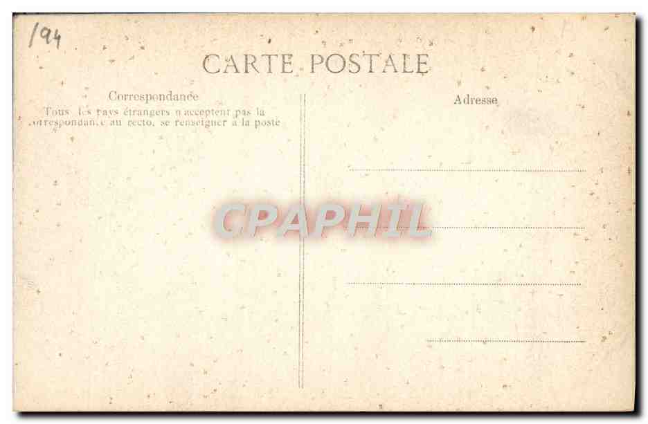 CPA Fantaisie Decor antique — Rückseite