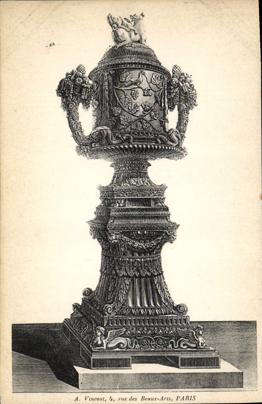CPA Fantaisie Decor antique