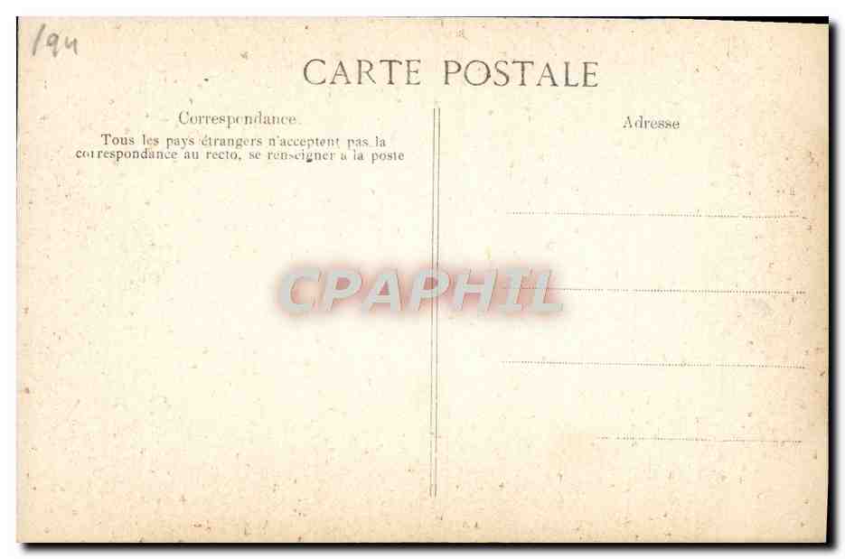 CPA Fantaisie Decor antique — Verso