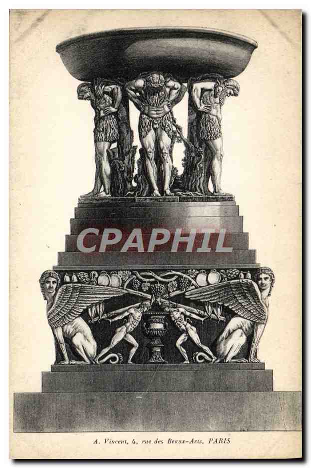 CPA Fantaisie Decor antique