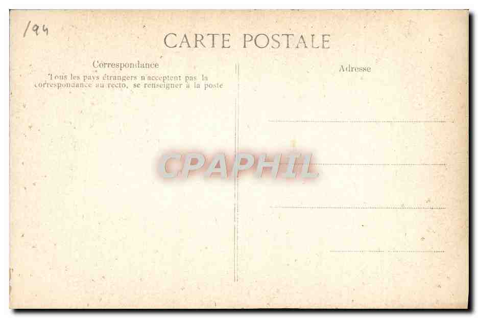 CPA Fantaisie Decor antique — Back